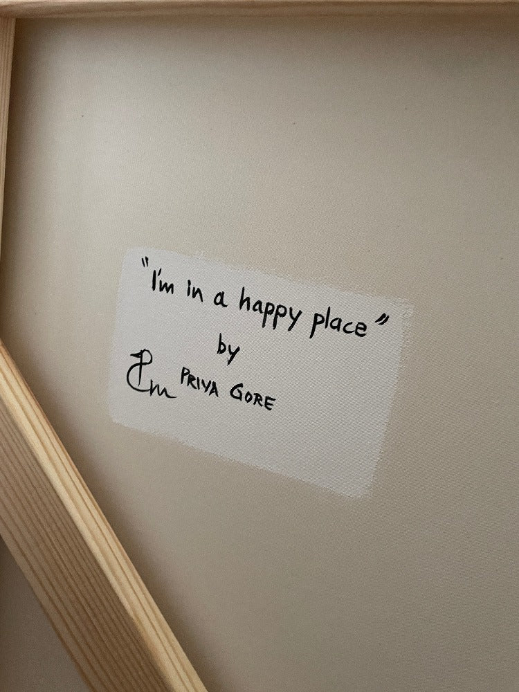 I'm In a Happy Place - Framed image 2