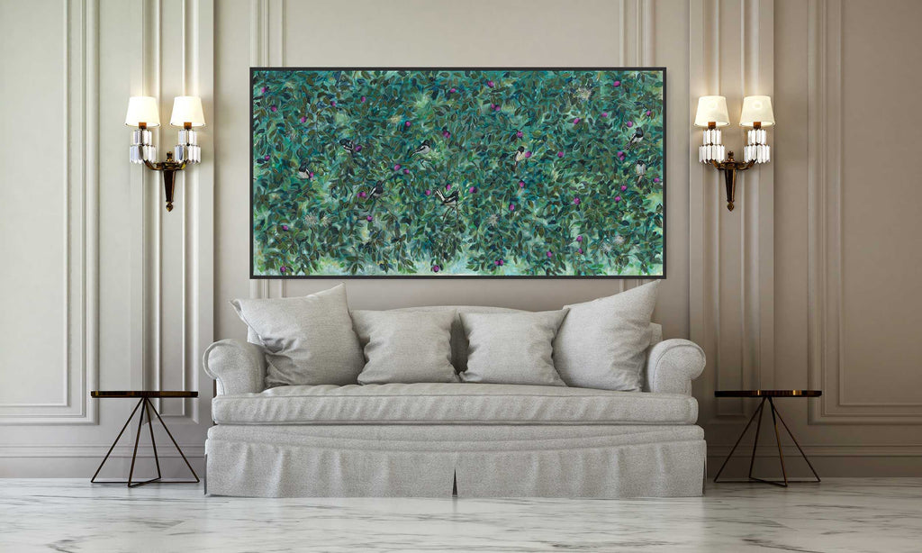 Kissed by Nature - Stretched Canvas - Fine Art Print 160 x 80 x 3 cm image 2