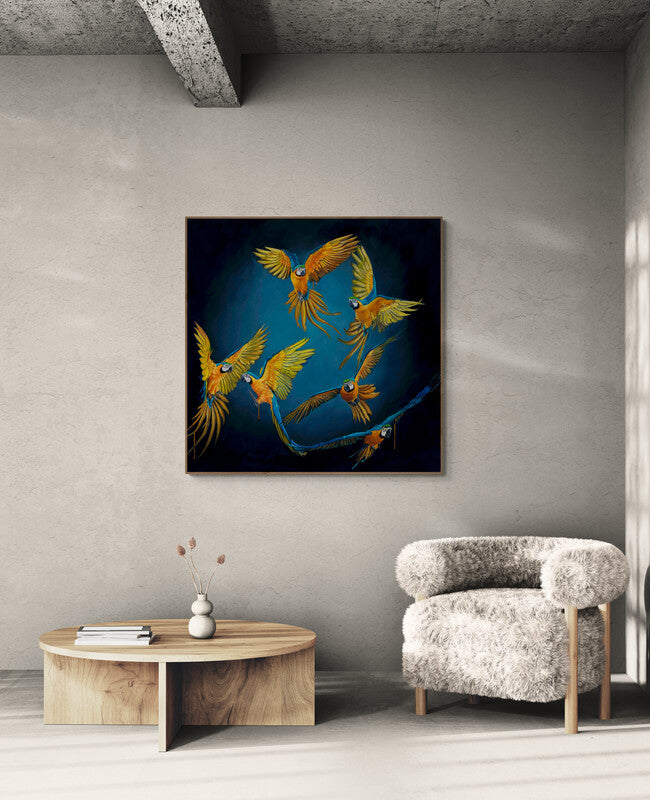 A moment of awakening - print on canvas image 1