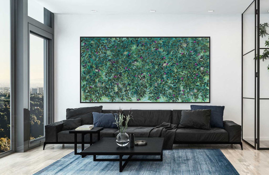 Kissed by Nature - Stretched Canvas - Fine Art Print 160 x 80 x 3 cm image 6