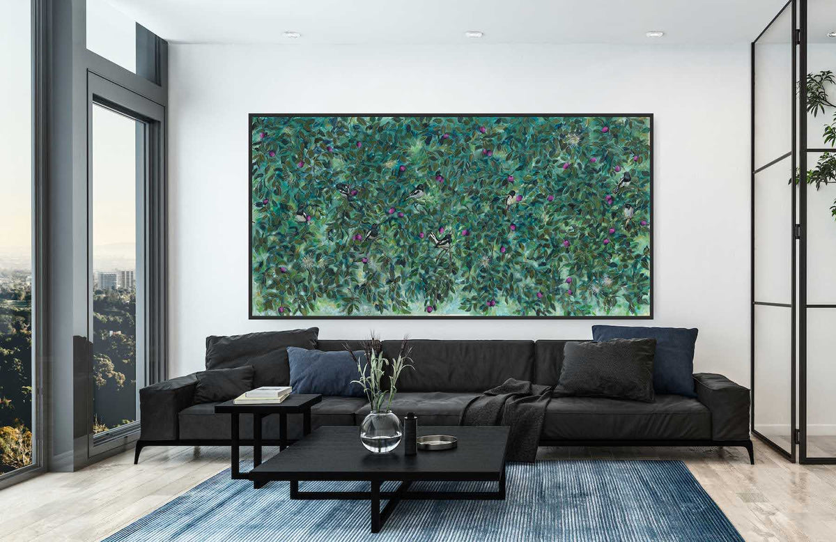 Kissed by Nature - Stretched Canvas - Fine Art Print 160 x 80 x 3 cm image 6