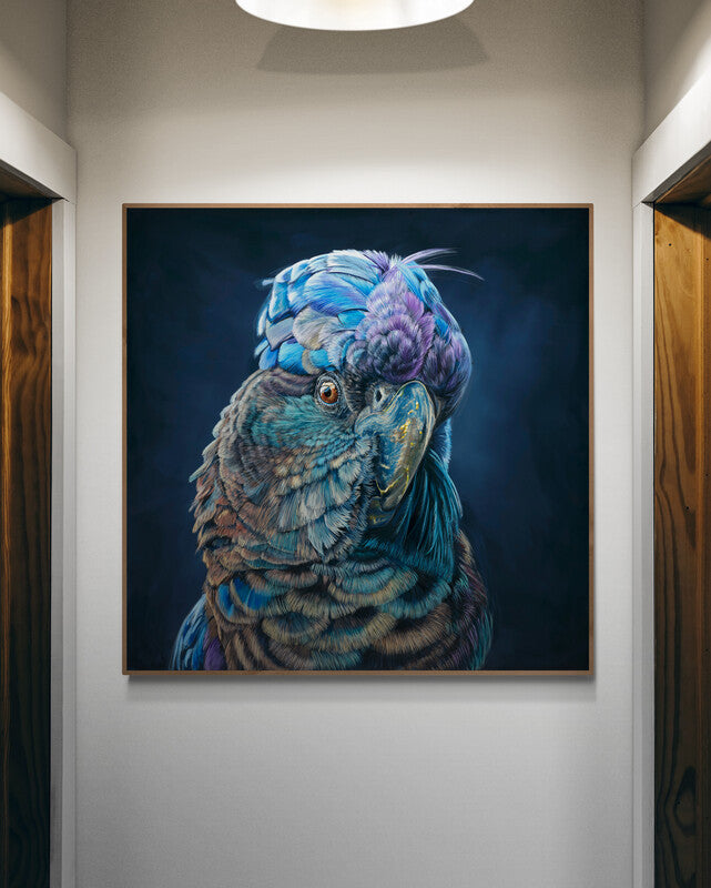 Back in Black - print on canvas image 0
