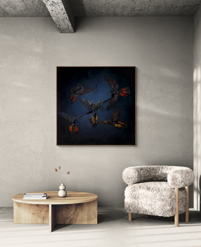 Healing Mystics - Print on Canvas image 1