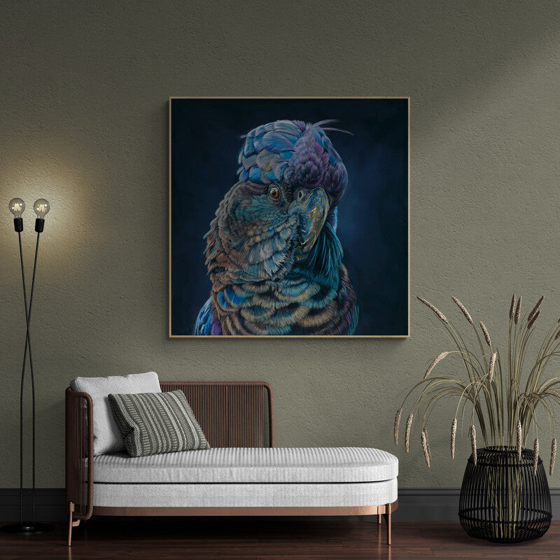 Back in Black - print on canvas image 1