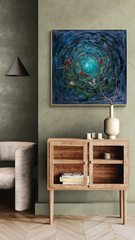 Friend for Life - print on canvas image 1