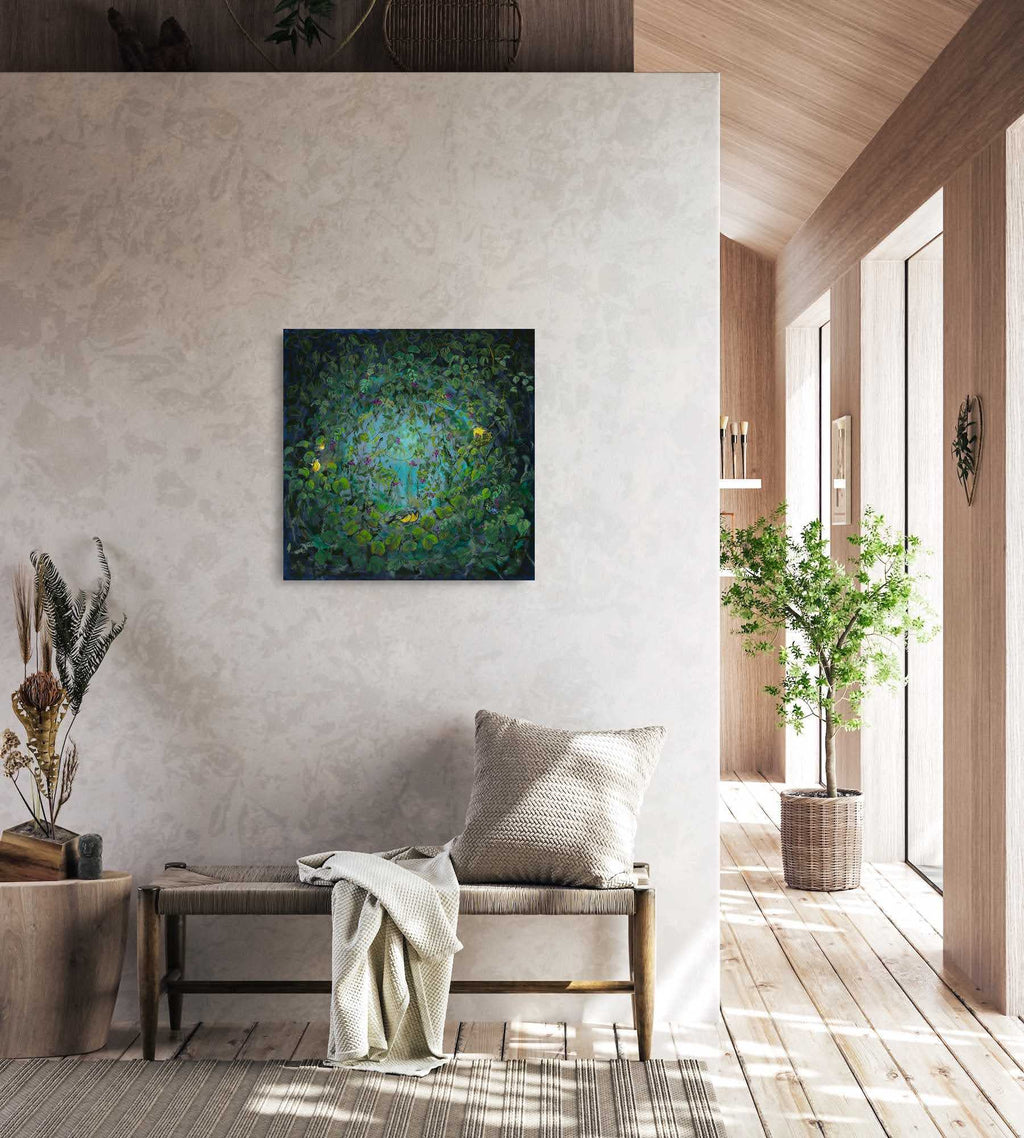 Harmony of Life - Stretched Canvas - Fine Art Print 60 x 60 x 3 cm image 4