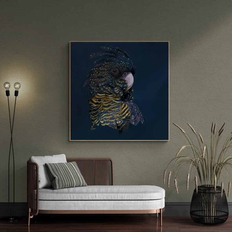 Bringer of the moonlight - print on canvas image 1