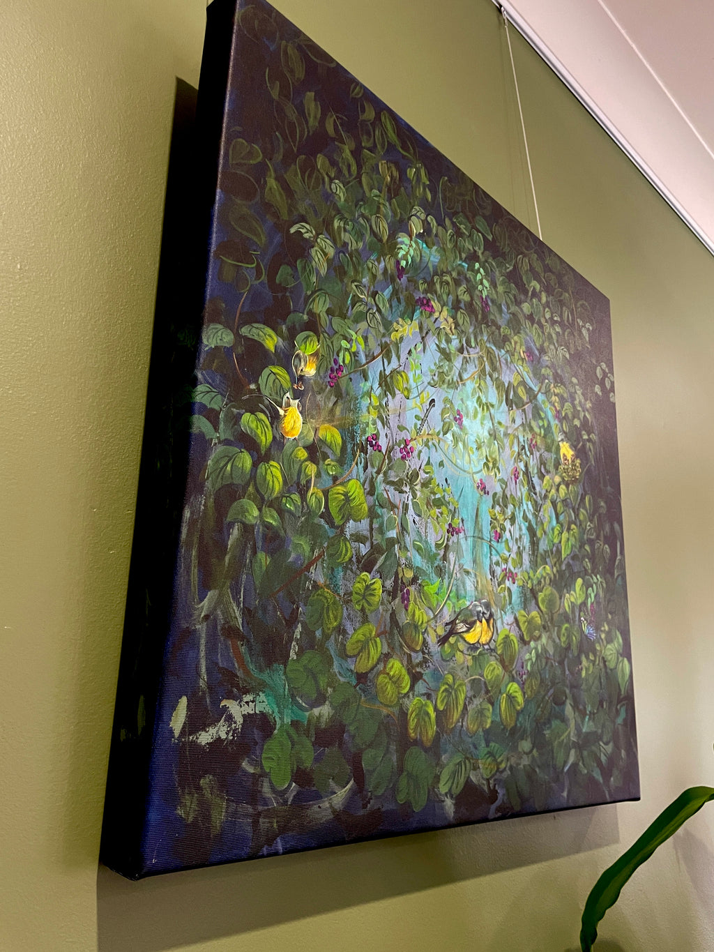 Harmony of Life - Stretched Canvas - Fine Art Print 60 x 60 x 3 cm image 7