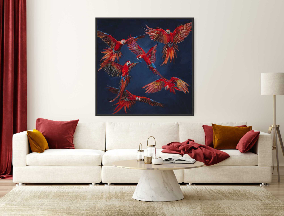 SCARLET MILONGA - FRAMED image 0
