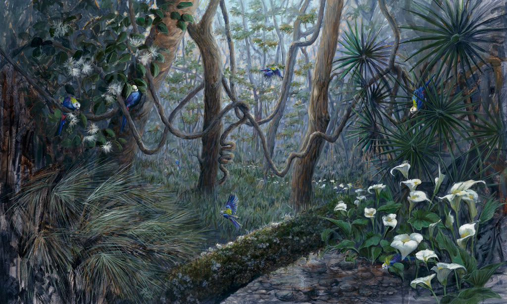 Unlock the Abundance - print on canvas image 2