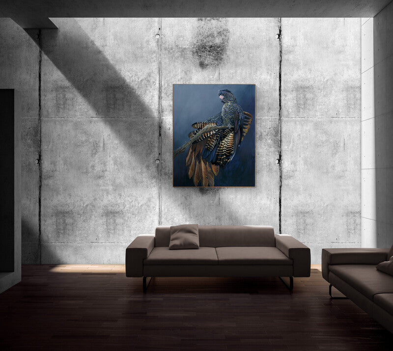 I AM - print on canvas image 5