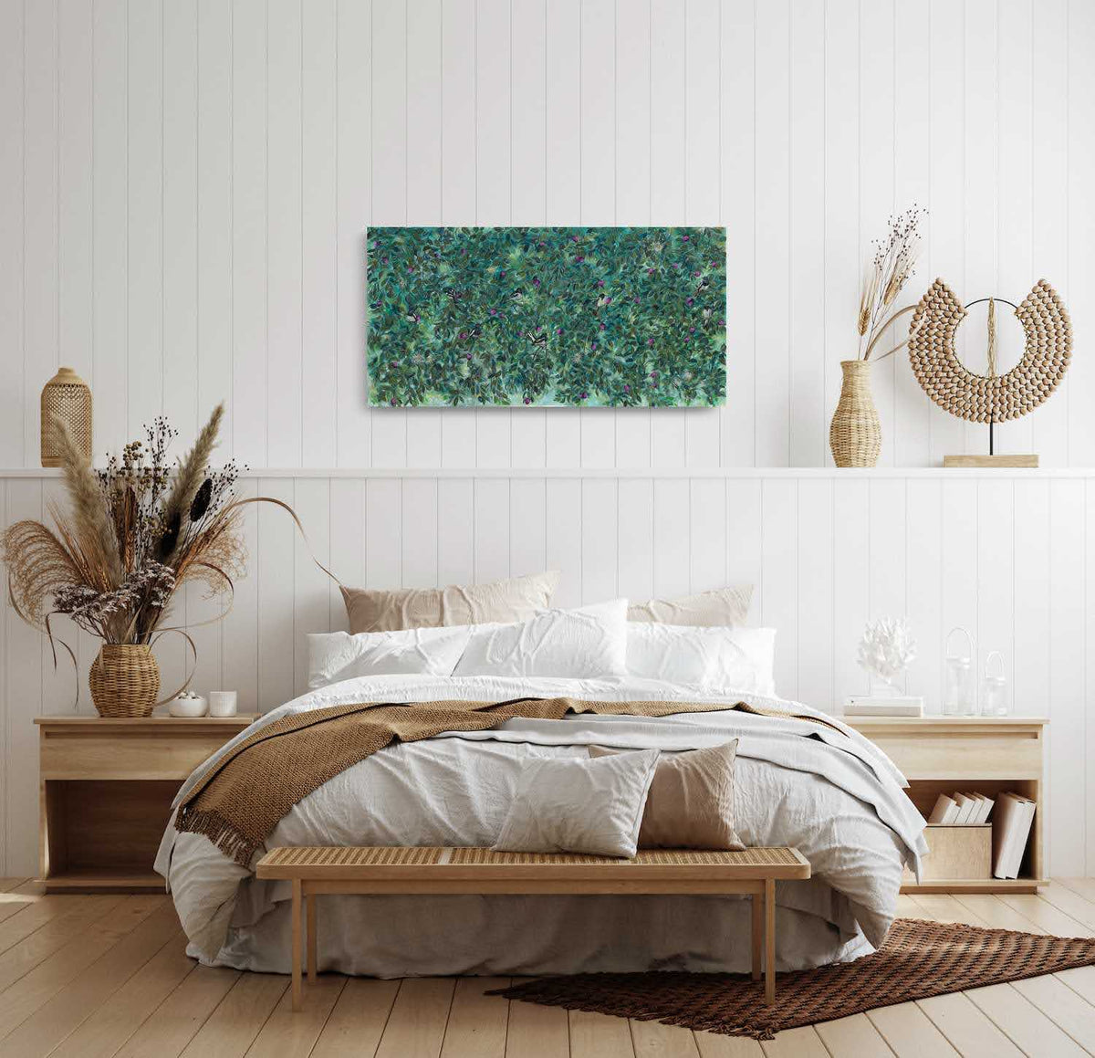 Kissed by Nature - Stretched Canvas - Fine Art Print 100 x 50 x 3 cm image 6