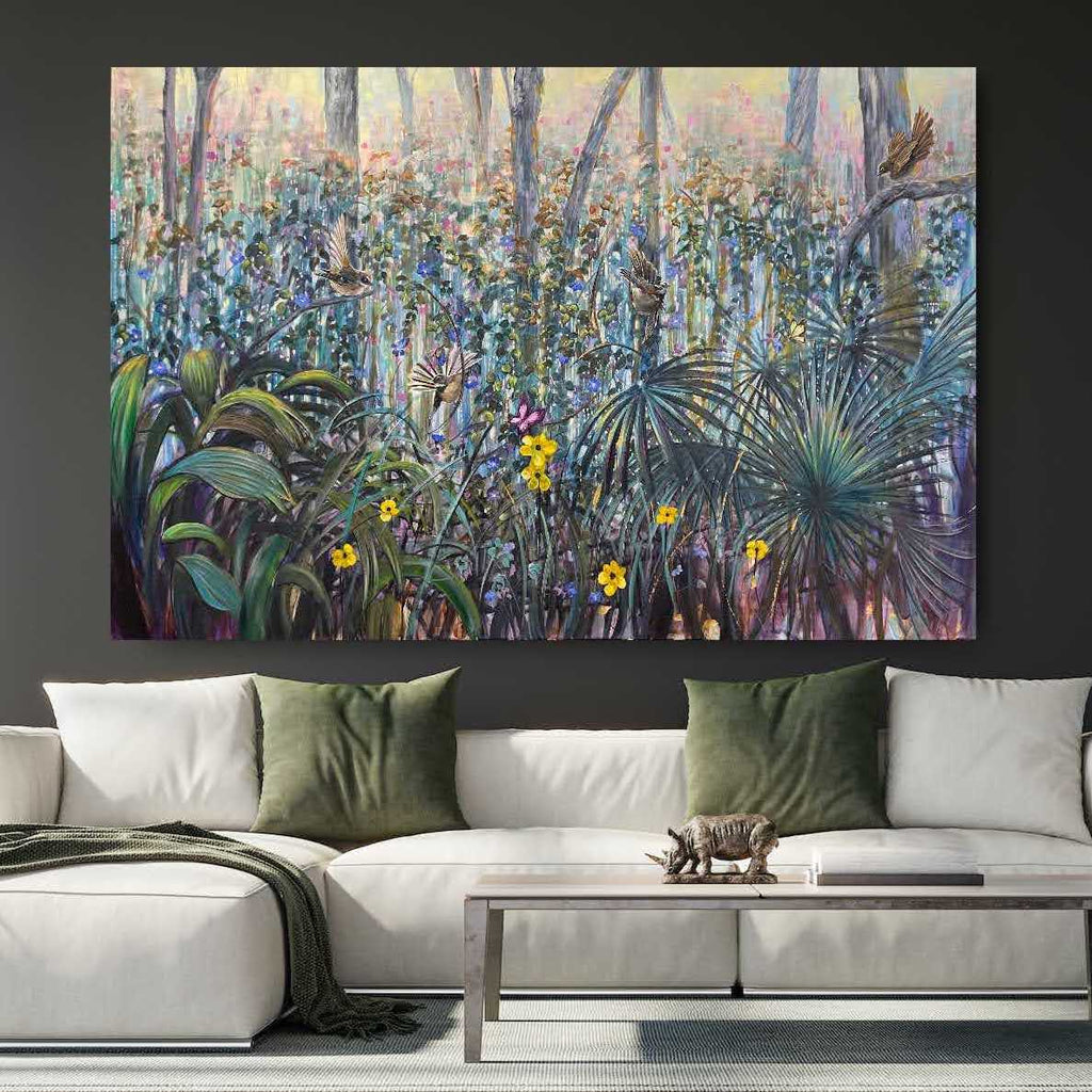 Breathe in the Rainforest - framed image 0