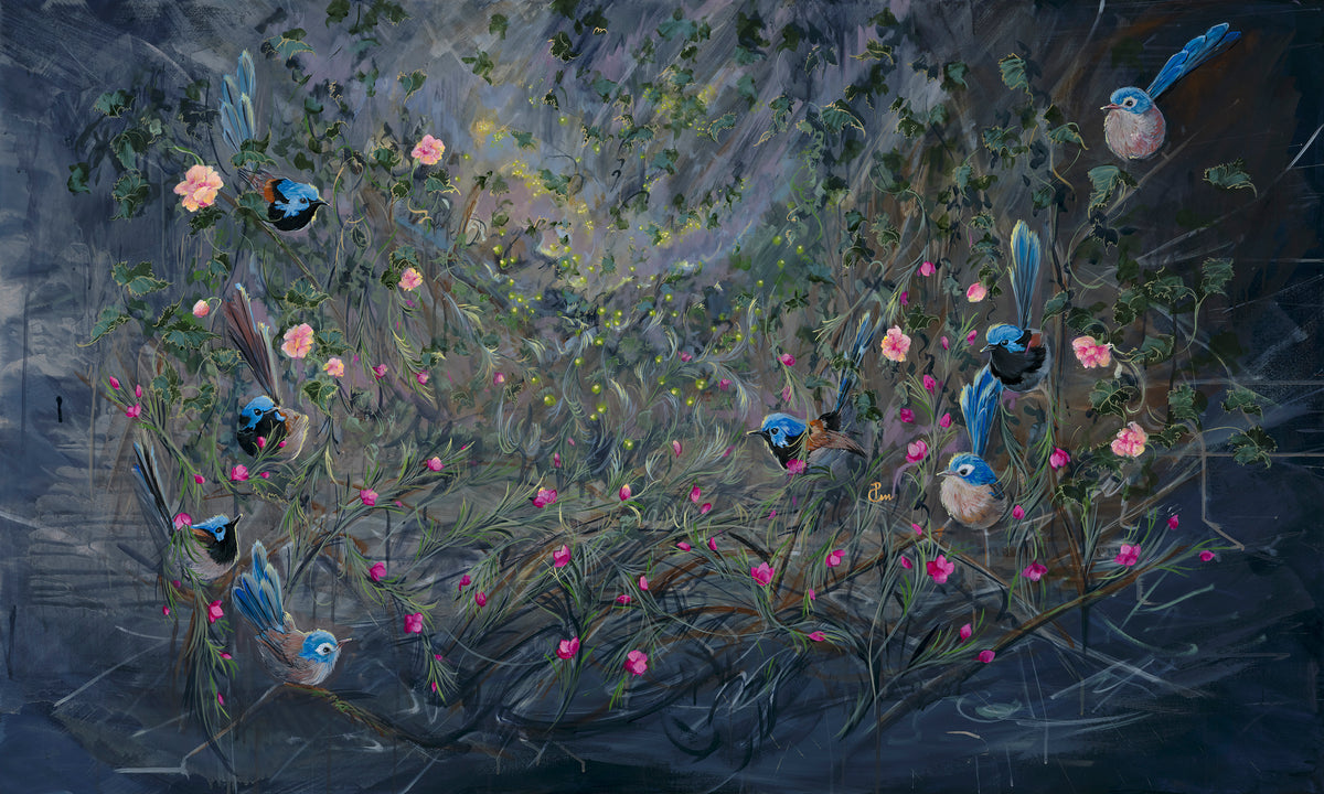 Cosmos. Fireflies. Wren. image 1