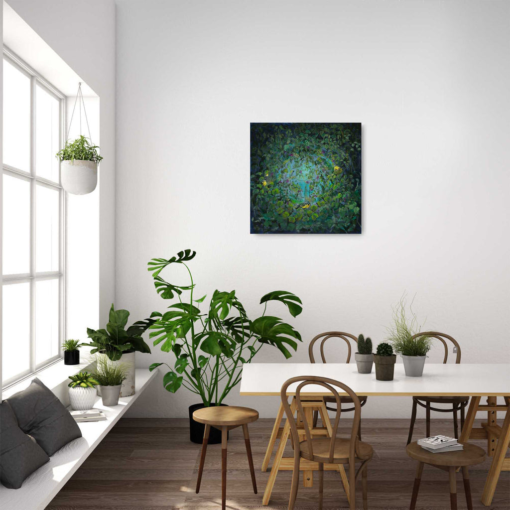 Harmony of Life - Stretched Canvas - Fine Art Print 60 x 60 x 3 cm image 0