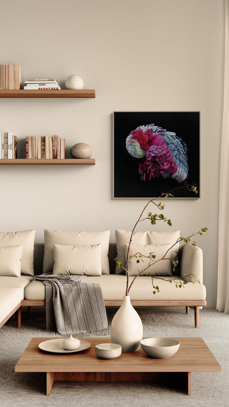 Loved - print on canvas image 1