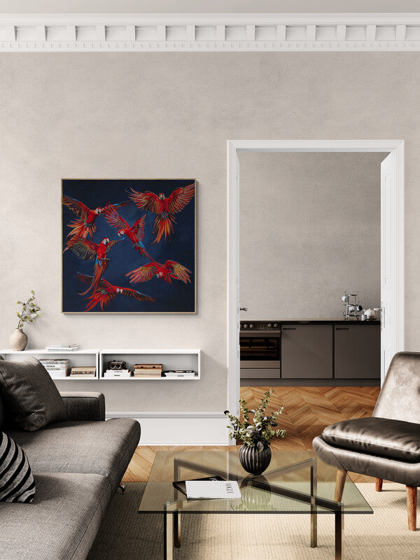 Scarlet Milonga - Framed image 2