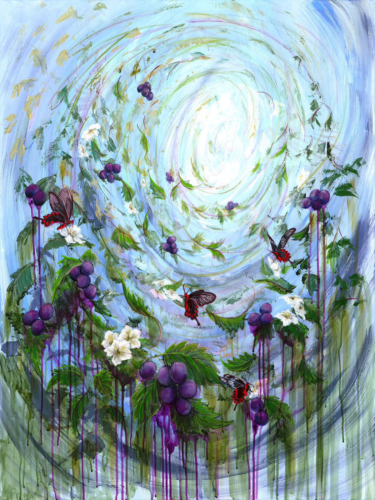 Harvest of the Heart - Print on Canvas image 1