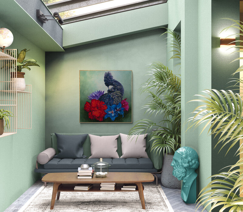 She is Elegance - print on canvas image 0