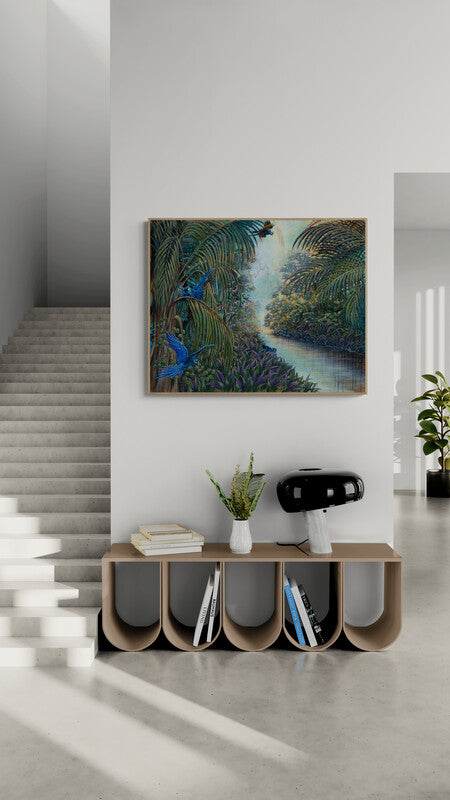 Meet me where dreams grow - print on canvas image 2
