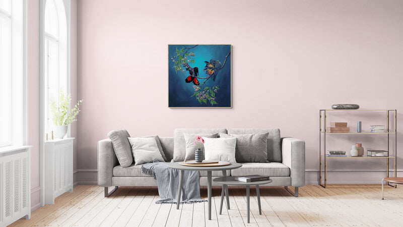 Enchanted Encounter - print on canvas image 1